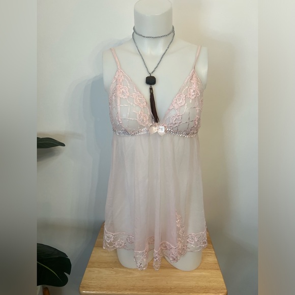 Frederick's of Hollywood Tops - Vintage Fredericks of Hollywood vintage baby doll top size large lingerie